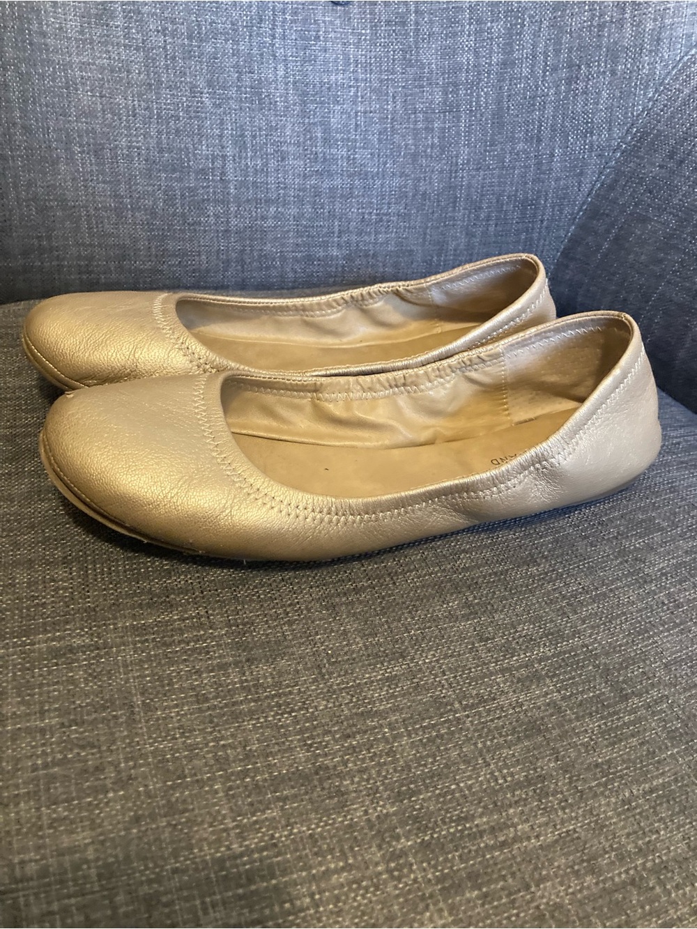 Lucky Brand Ballet Flats - Gold